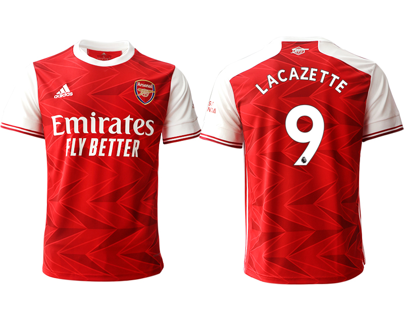 Men 2020-2021 club Arsenal home aaa version #9 red Soccer Jerseys